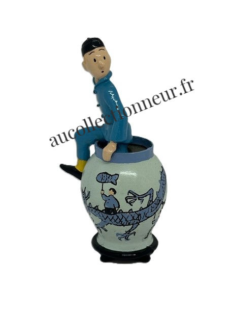 Miniature : FIGURINE PIXI 4540 TINTIN SORTANT DE LA POTICHE | Au Collectionneur