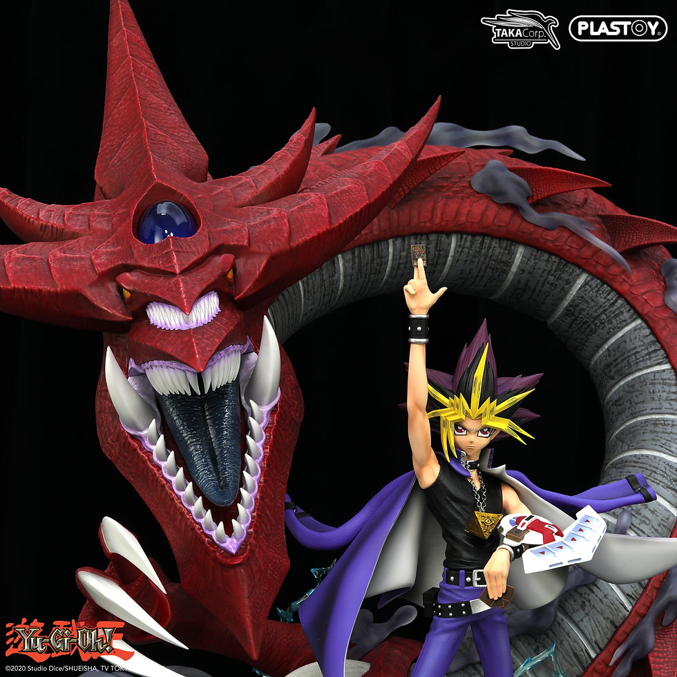 STATUE YAMI YUGI ET SLIFER YU-GI-OH ECHELLE 1/6 KAZUKI TAKAHASHI REF 42515