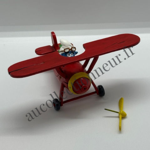 Miniature : FIGURINE PIXI 6460 - L'AEROSCHTROUMPF COLLECTION SCHTROUMPFS ORIGINE 3 PEYO