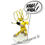 Miniature : FIGURINE MARSUPILAMI BULLES HOUBA HOUBA REF 408 | Au Collectionneur