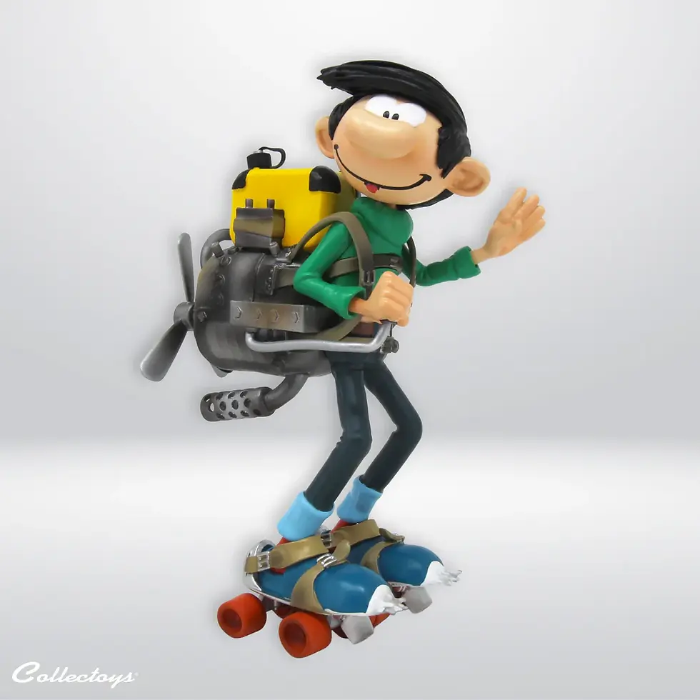 Miniature : GASTON INVENTIONS MOTEUR SUR PATINS A ROULETTES REF 326 | Au Collectionneur