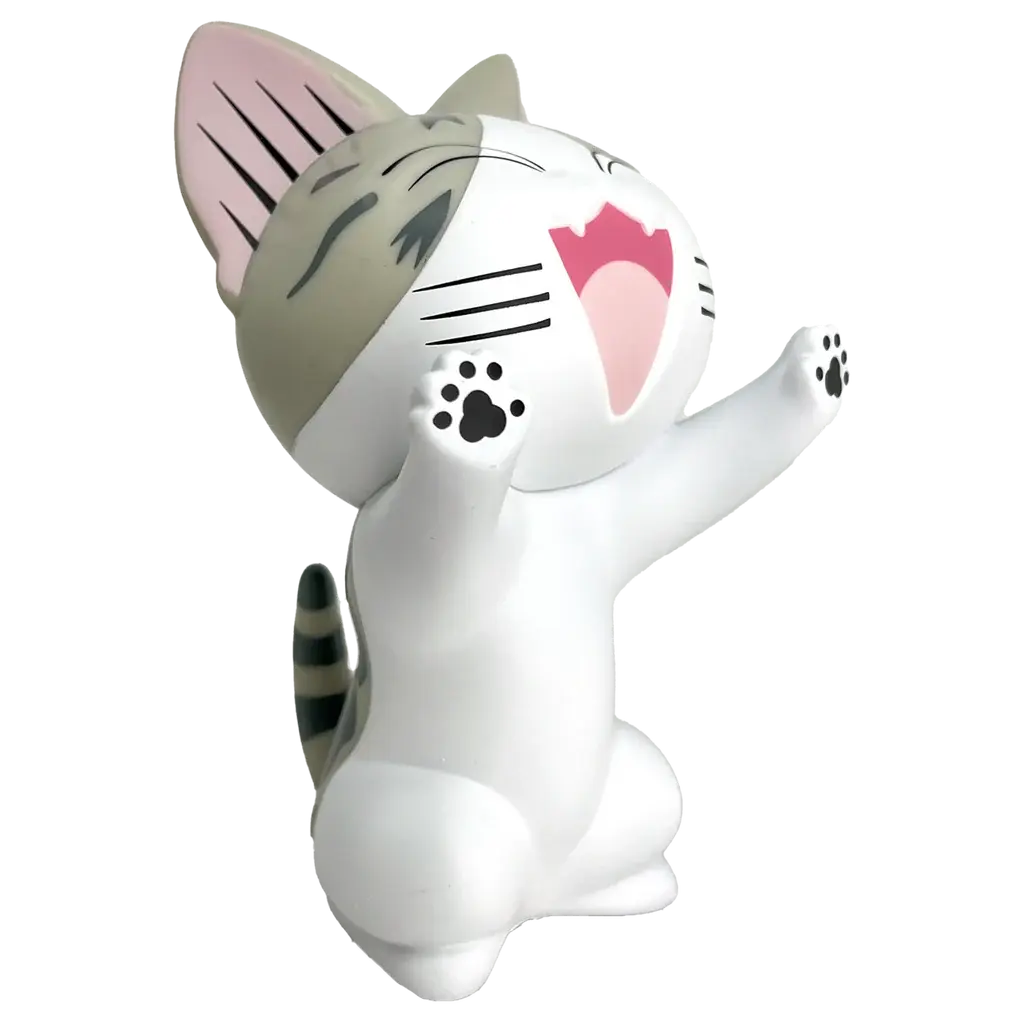 FIGURINE DE CHAT TIRELIRE CHI UNE VIE DE CHAT  PVC REF 80114 | Au Collectionneur