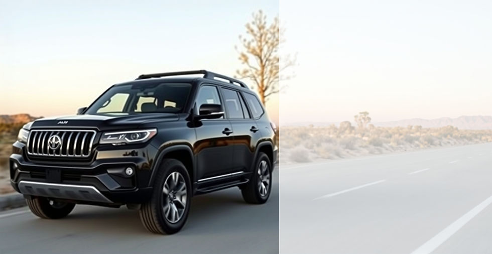 OUTSIDE SHOT OF BLACK FAMILY STYLE SUV WITH LOTS OF NEGATIVE SPACE.jpg