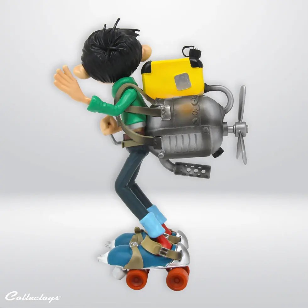 Miniature : GASTON INVENTIONS MOTEUR SUR PATINS A ROULETTES REF 326 | Au Collectionneur
