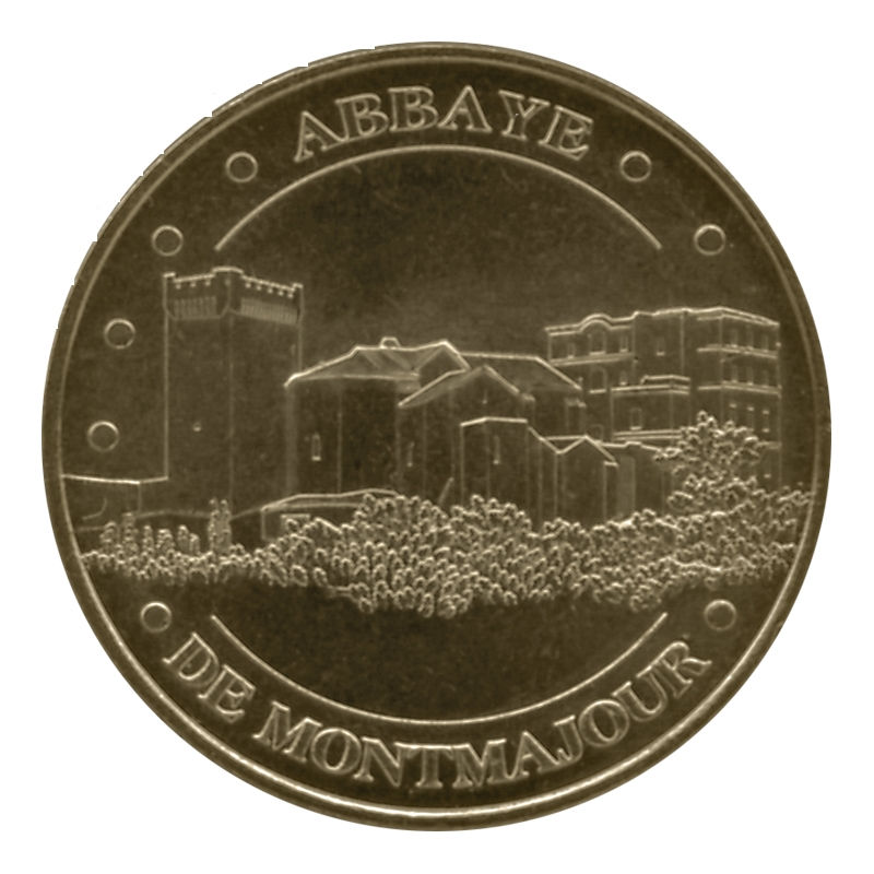 MDP 13 - ARLES - ABBAYE DE MONTMAJOUR - 2011  Jeton Touristique de la Monnaie de Paris 34mm  Departement : 13