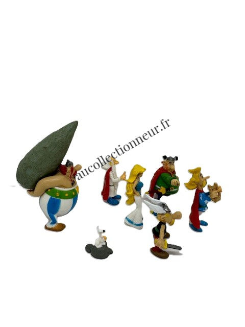 Miniature : LOT DE 7 FIGURINES ASTERIX OBELIX TUBO REF 70385 | Au Collectionneur