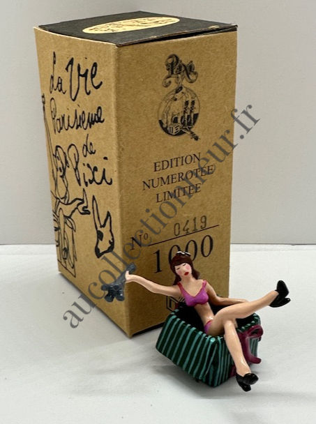 Miniature : FIGURINE PIXI 90808 LE SOUVENIR PARISIEN VIE PARISIENNE | Au Collectionneur