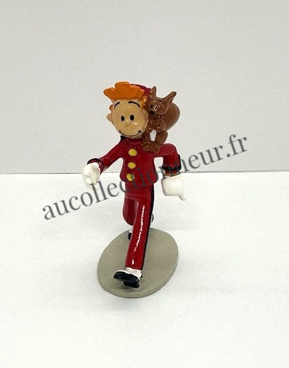 FIGURINE PIXI 6533 - SPIROU ET SPIP SUR L'EPAULE COLLECTION FRANQUIN ORIGINE