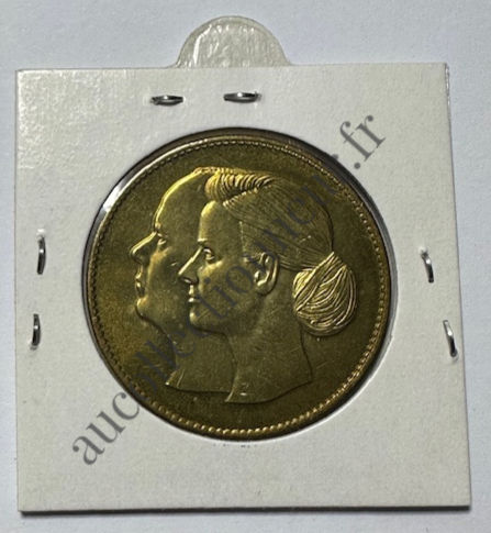 ARTHUS 98 MONACO - MARIAGE COUPLE PRINCIER - 2011  Jeton Touristique Arthus Bertrand 34mm  Pays : 98000