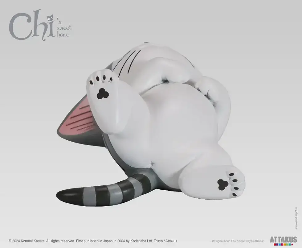 Miniature : FIGURINE DE CHAT CHI RON-RON UNE VIE DE CHAT ATTAKUS CHI01 KONAMI KANATA