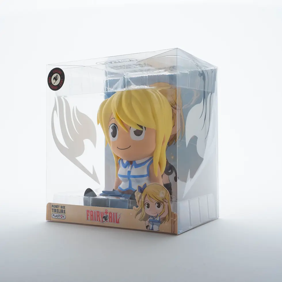 TIRELIRE FIGURINE LUCY HEARTFILIA FAIRY TAIL REF 80139 HIRO MASHIMA