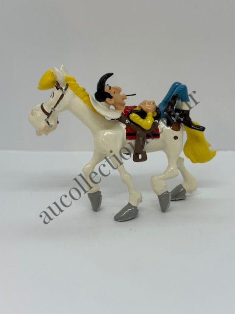 Miniature : FIGURINE PIXI 5456 LUCKY LUKE DORMANT SUR JOLLY JUMPER COLLECTION MORRIS