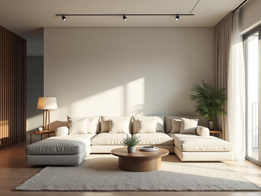 Modern living room designed by Arkaa Spaces