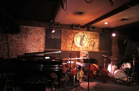 A stage at Blues Alley
