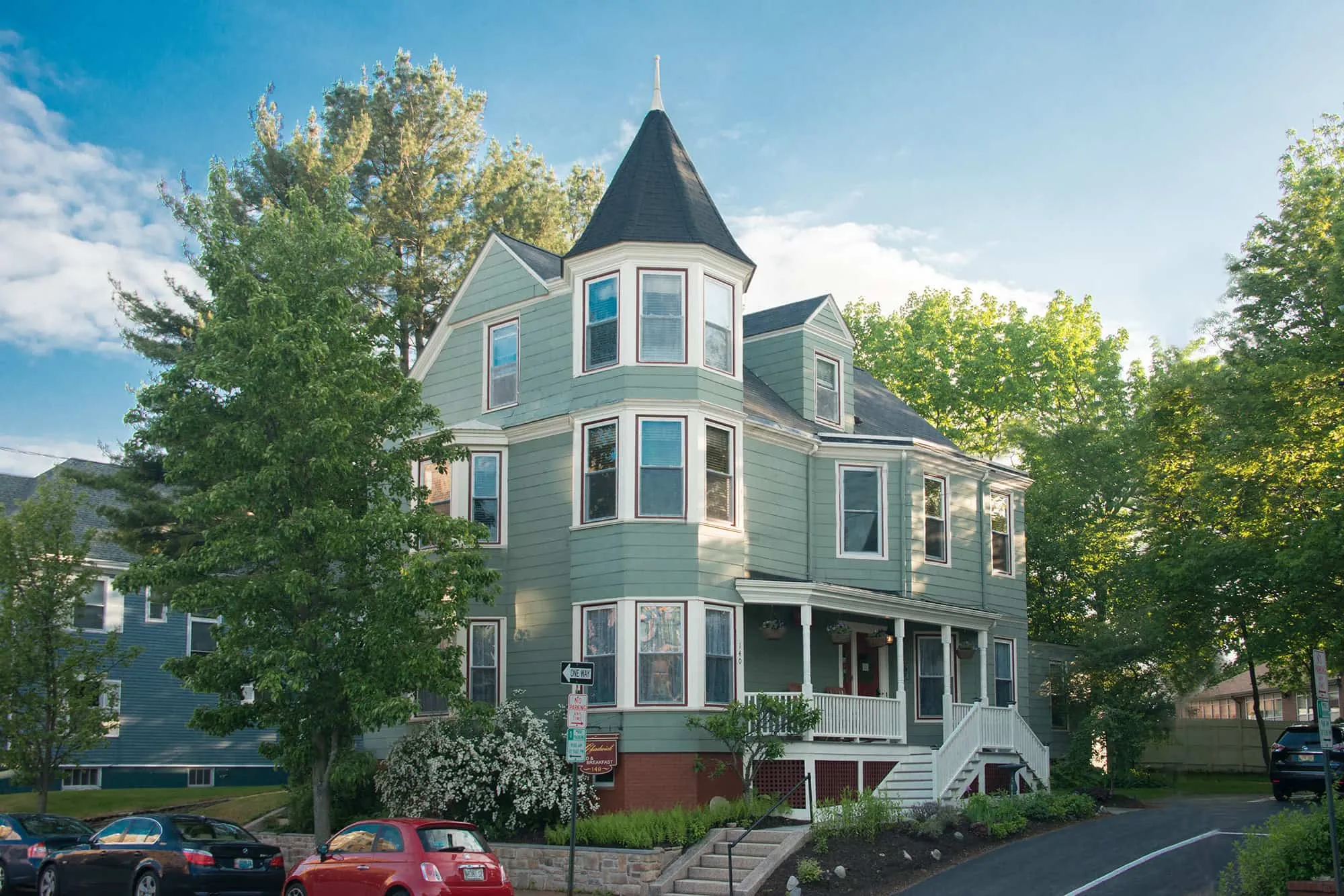 street view of charming 19th century Chadwick Bed and Breakfast