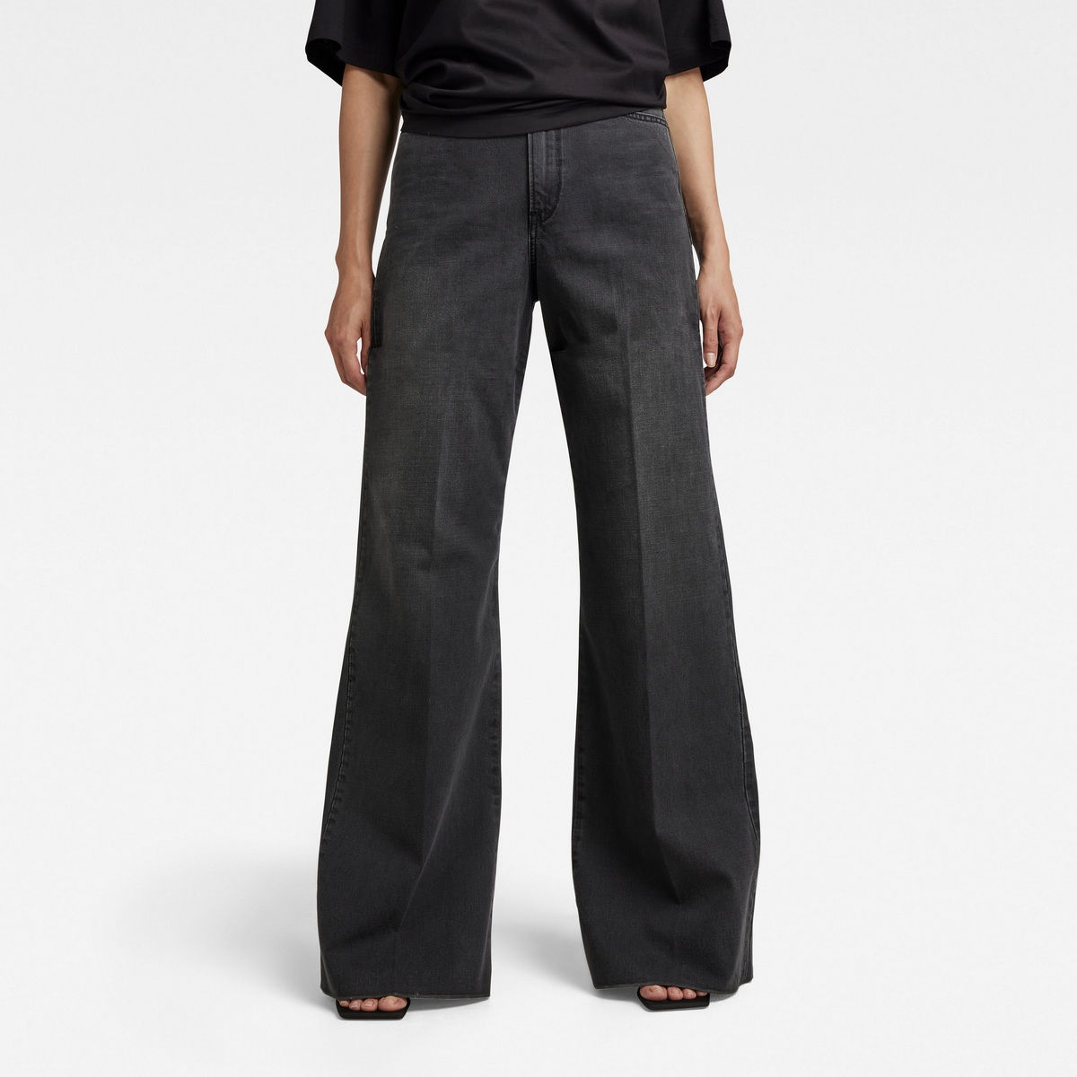 Deck Ultra High Wide Leg Wmn