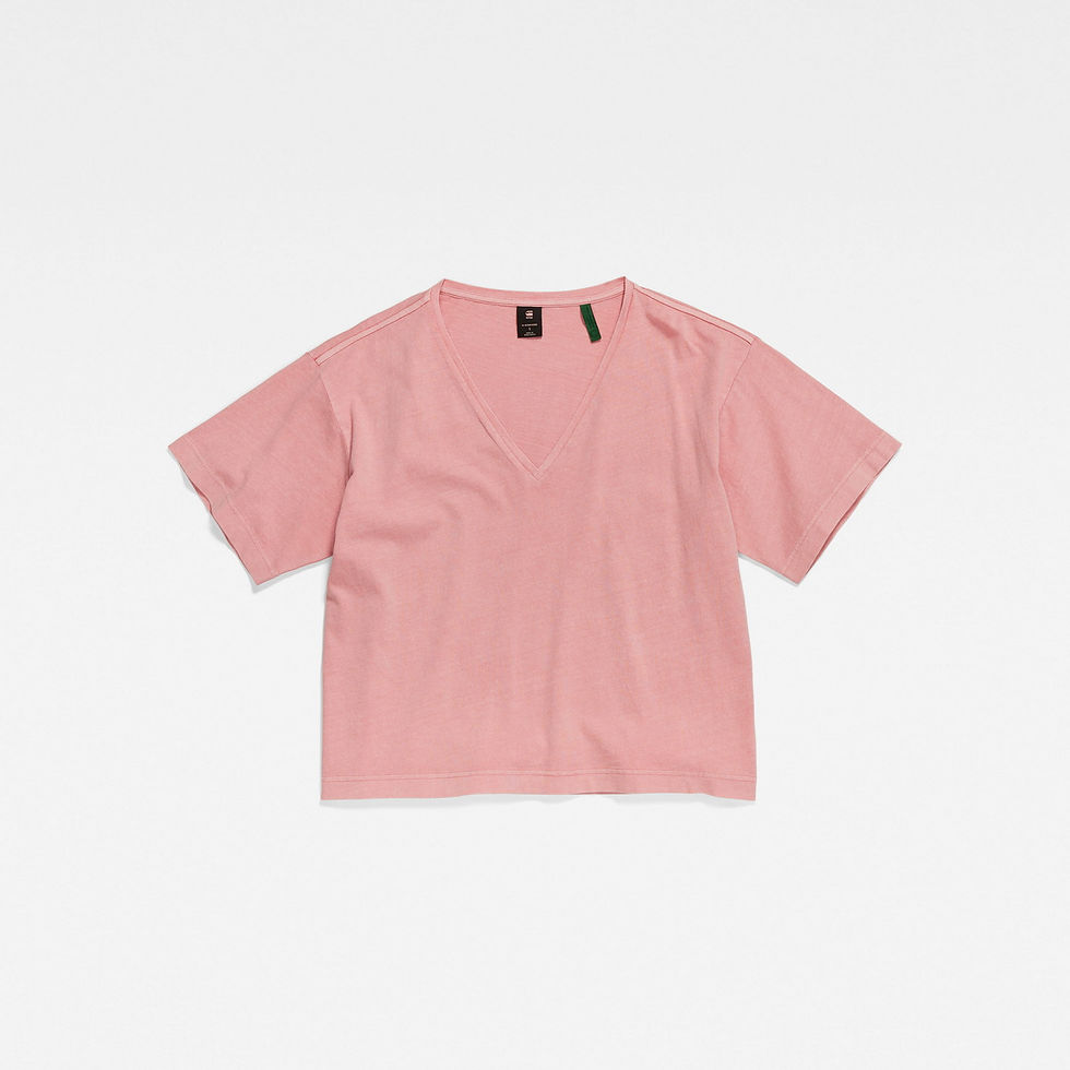 תמונה ממוזערת: Overdyed deep v loose t wmn