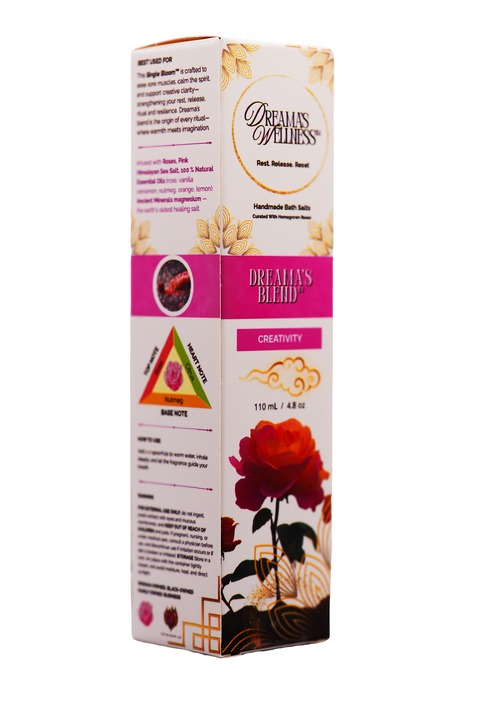 Thumbnail: Dreama's Rose Bath Salts - Dreama's Blend