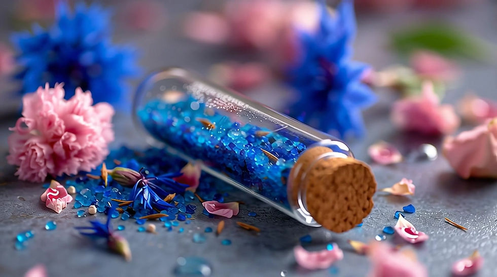 Thumbnail: Dreama’s Rose + Blue Cornflower Bath Salt — Harmony & Vision