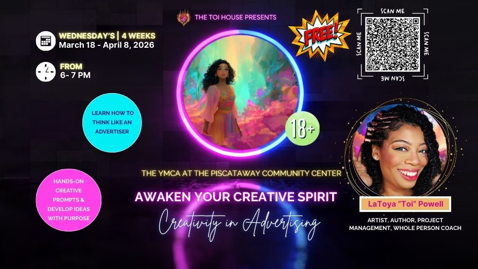 Awaken Your Creative Spirit: Creativity in Advertising (4-Week Series) (18+) (Free Class)