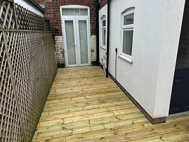 Natural timber decking installation in Aigburth Liverpool by DecKing.jpeg