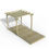 Thumbnail: Grey Rectangular Pergola & decking kit (H) 2.5m x (W) 5.2m - Canopy included