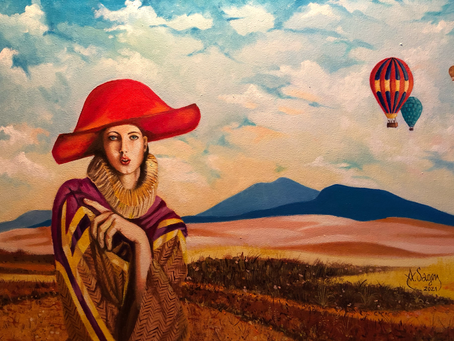 les yeux sur la toile