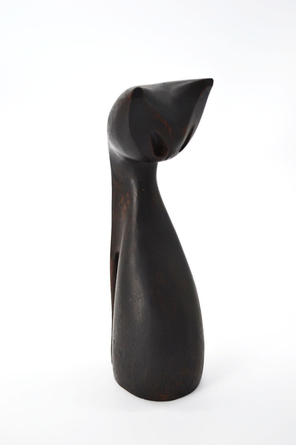 Thumbnail: MCM Wooden Cat Sculpture