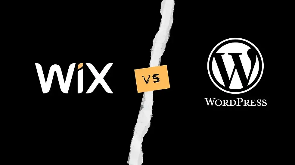 wix vs wordpress