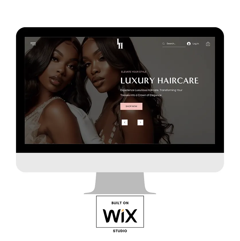Hair Extension Website Template 6 WixFresh