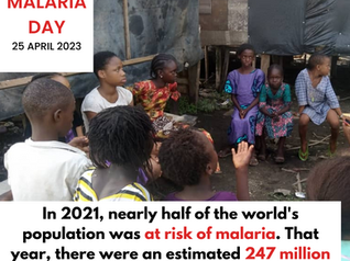 World Malaria Day: Time to deliver zero malaria: Invest, Innovate, Implement