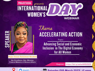 IWD Seminar with the Minister of Women Affairs