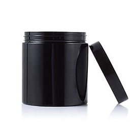 pet jars, black pet jars, plastic jars, cosmetic packaging