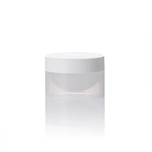 15ml PP small pot stright side plastic jars with hand pull lined caps