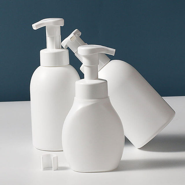 custom foam pump bottles