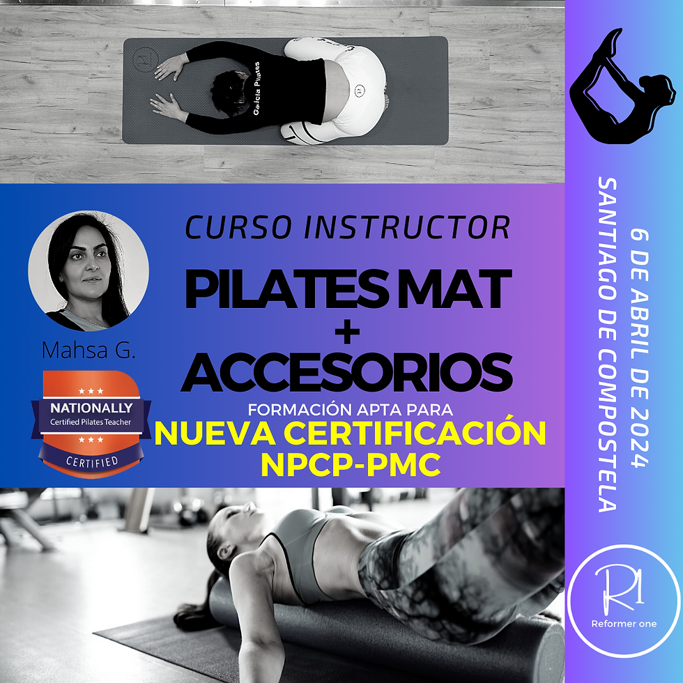 Curso Pilates Instructor Pilates Mat