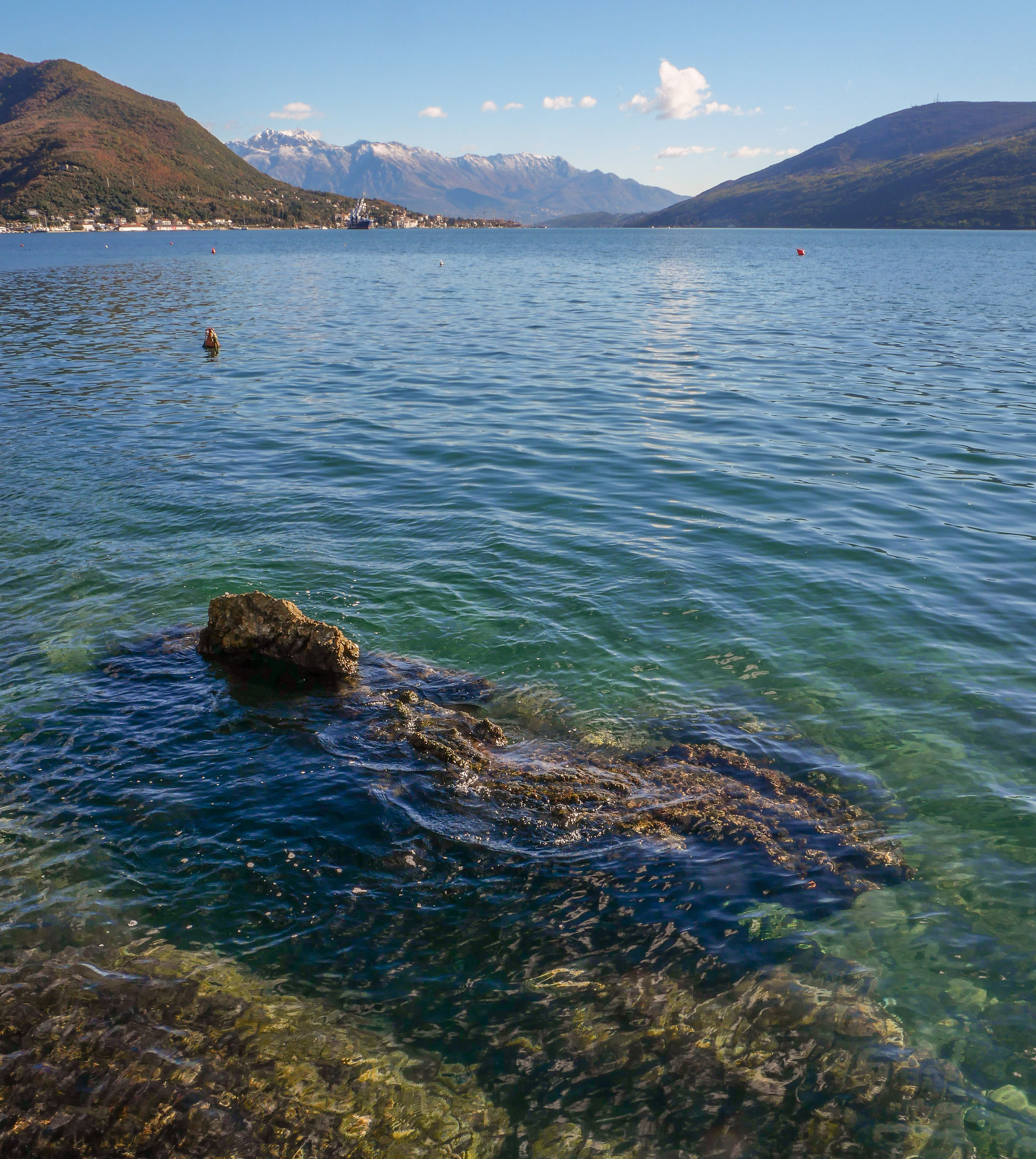 La riviera piétonne d'Herceg Novi