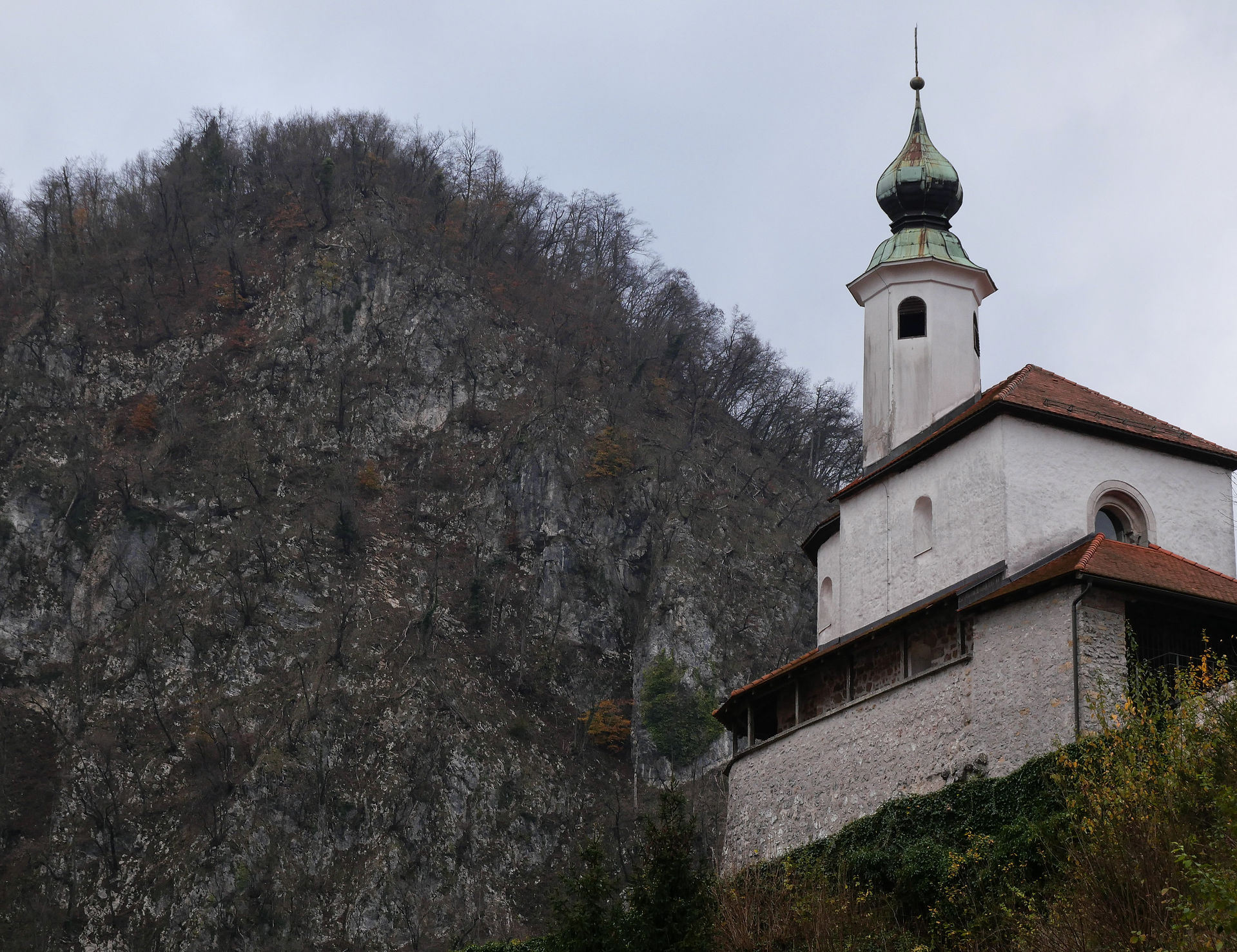 La chapelle Mali Grad à Kamnik