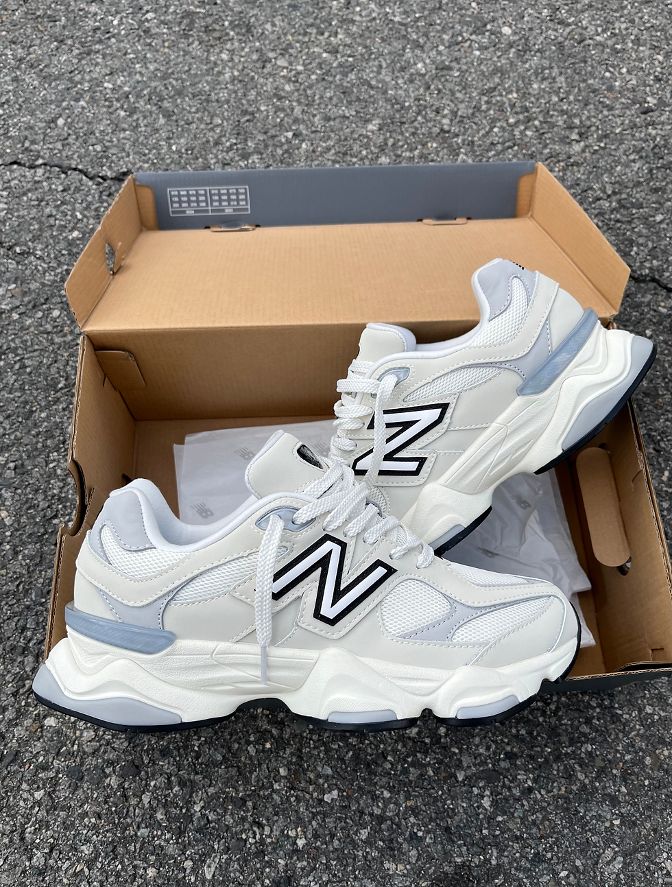 Thumbnail: NEW BALANCE 9060 WHITE GREY