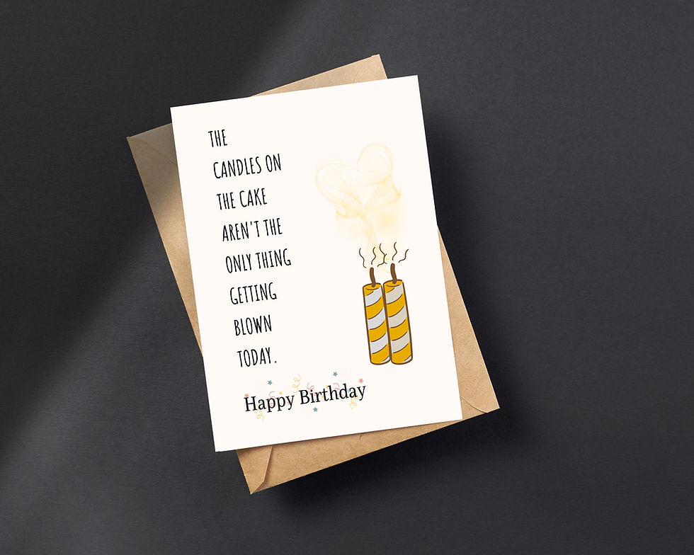 Thumbnail: "Blow Away" BirthdayGreeting Card