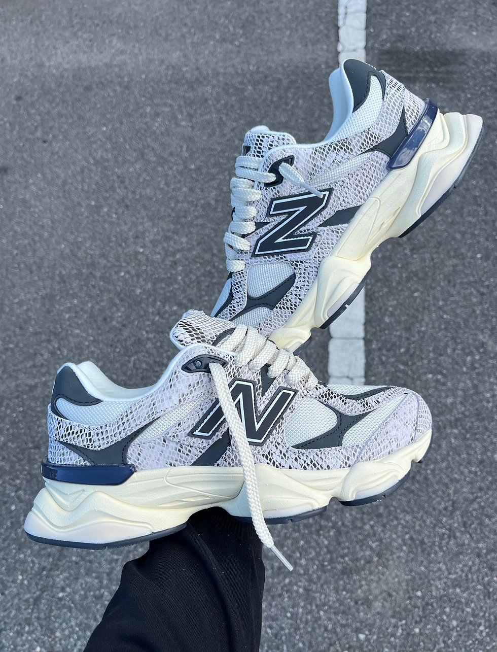 Thumbnail: NEW BALANCE 9060 WHITE SNAKE 