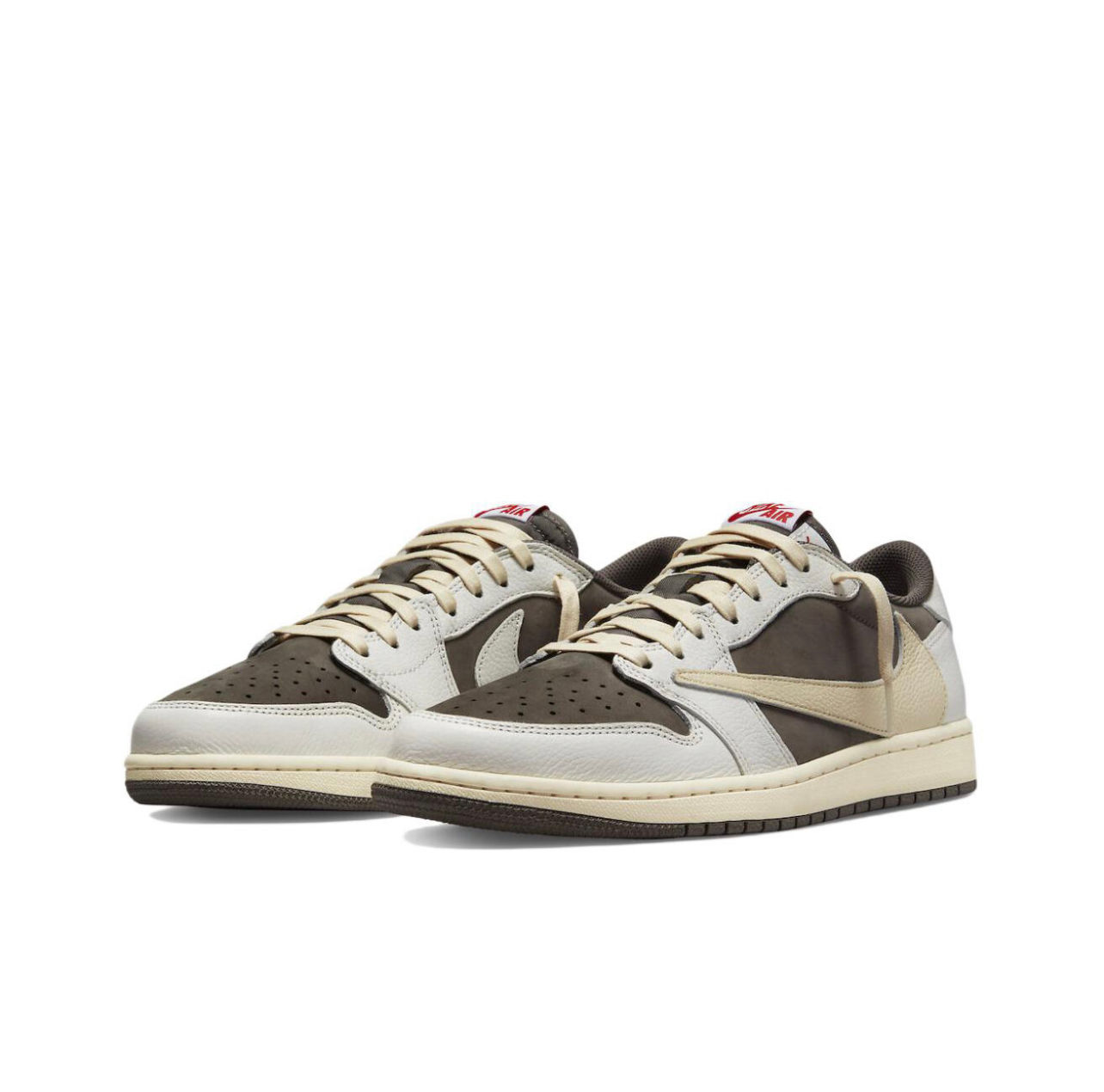TRAVIS SCOTT X AIR JORDAN BEIGE BROWN GREY