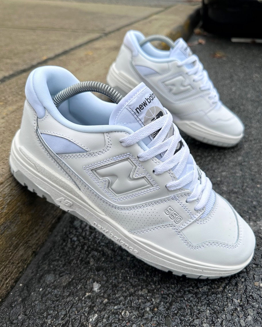 NEW BALANCE 550 FULL WHITE 