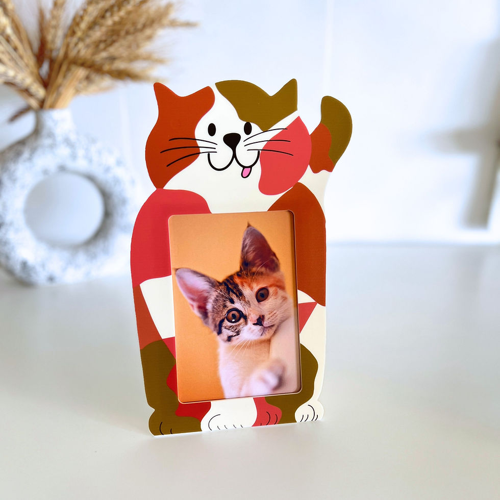 Thumbnail: Pawstract: Pet Photo Frame