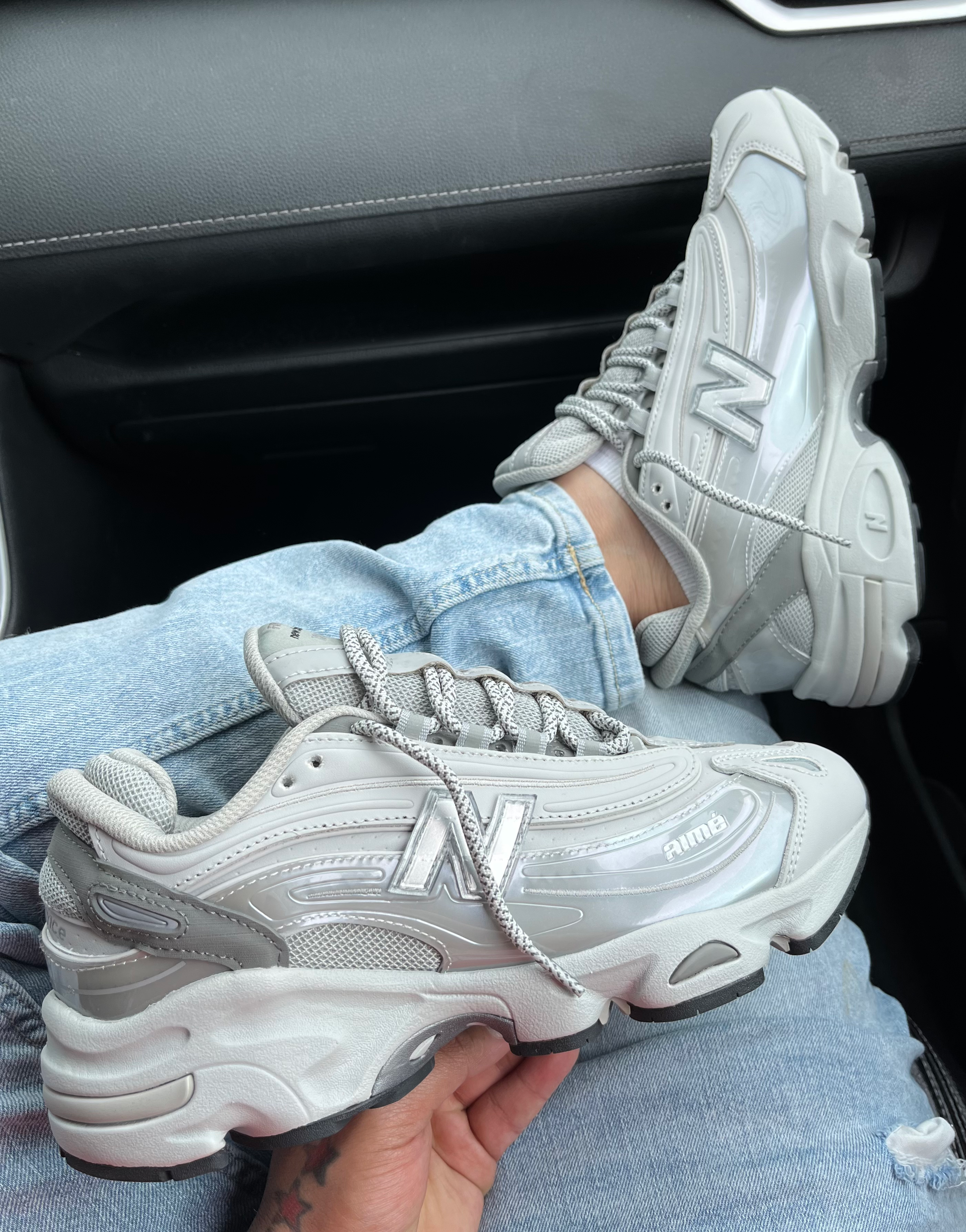 NEW BALANCE 100 GREY PLATINUM 