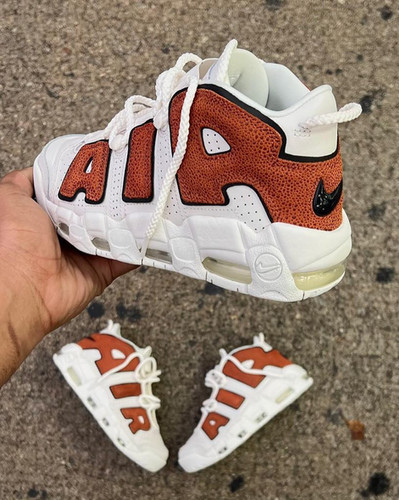 nike air more uptempo womens orange