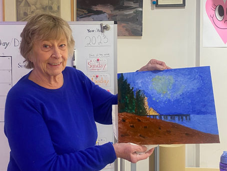 Student artist of the week: Kathleen!