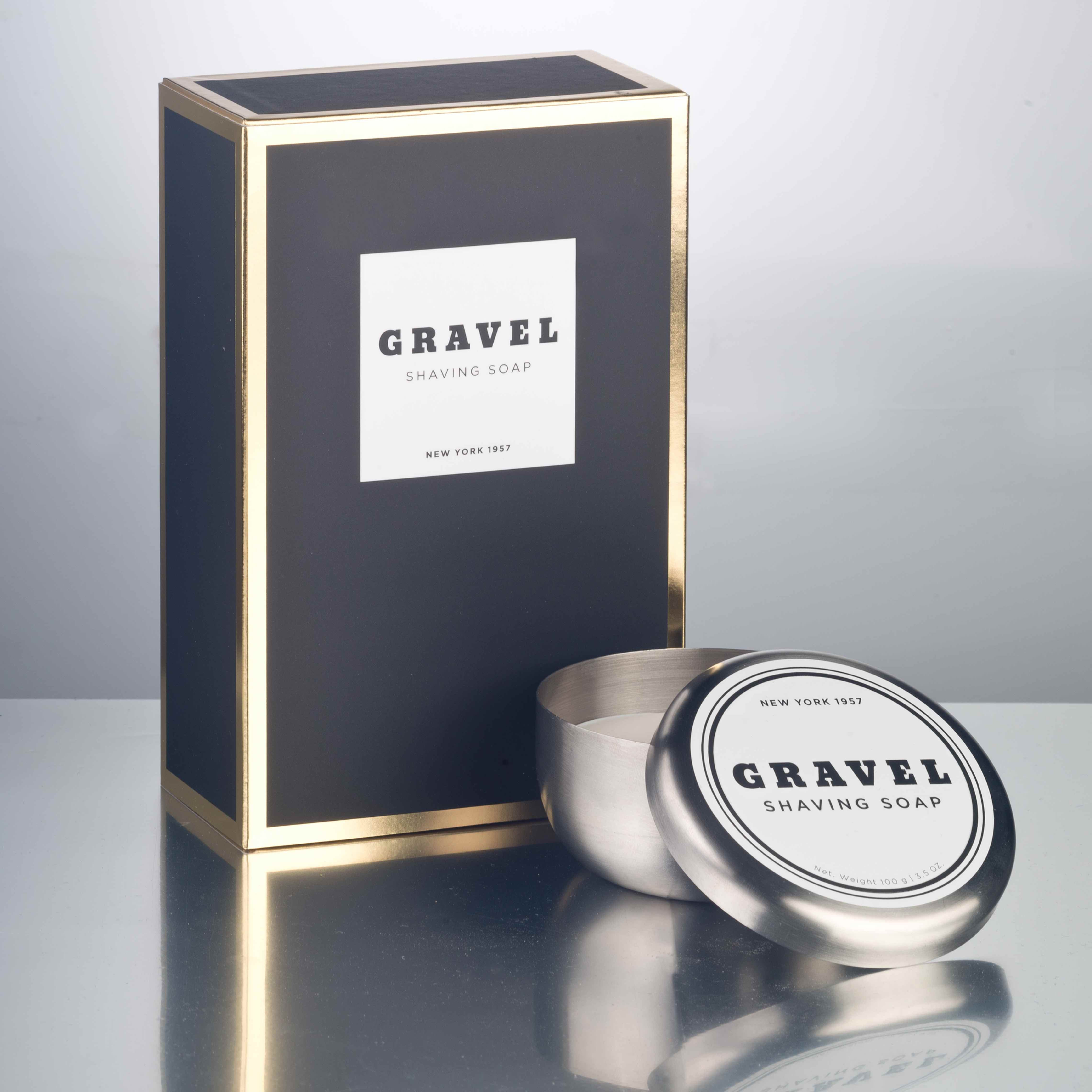 Gravel shaving soap - refillable