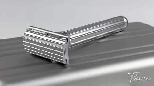 Titanium SpaCe safety razor | Design94