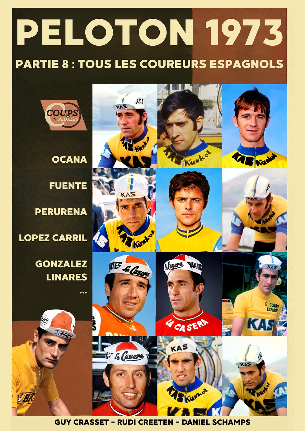 Partie 8 - Tous les coureurs espagnols